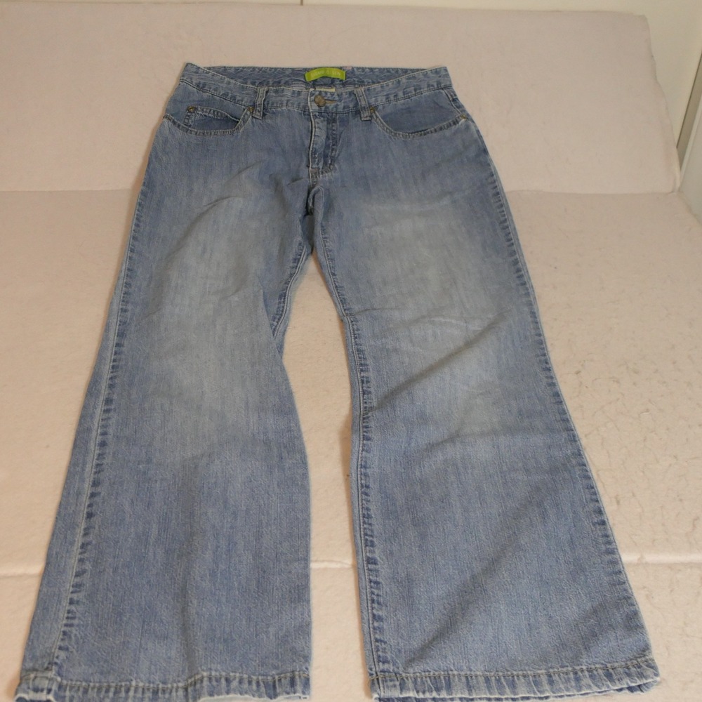 Sigrid Olsen Womens Jeans 2P Blue Straight Leg Y2K Minimalist Coastal Grandma